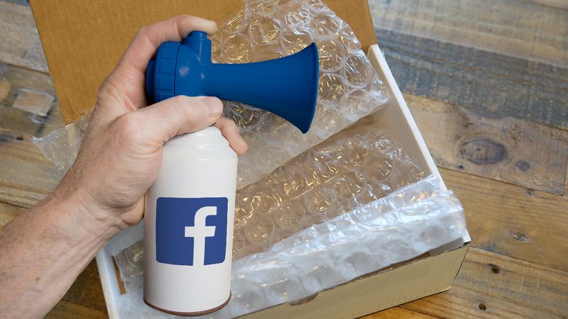 Fighting Back: Facebook Is Mailing Air Horns To All Of Its Users