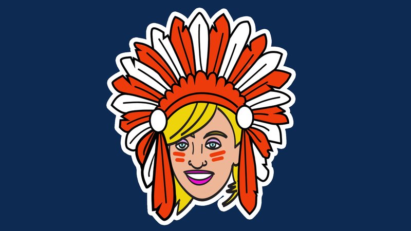 Finally: The Indians Are Replacing Their Racist Mascot Chief Wahoo With A  White Woman Wearing A Native American Halloween Costume - ClickHole
