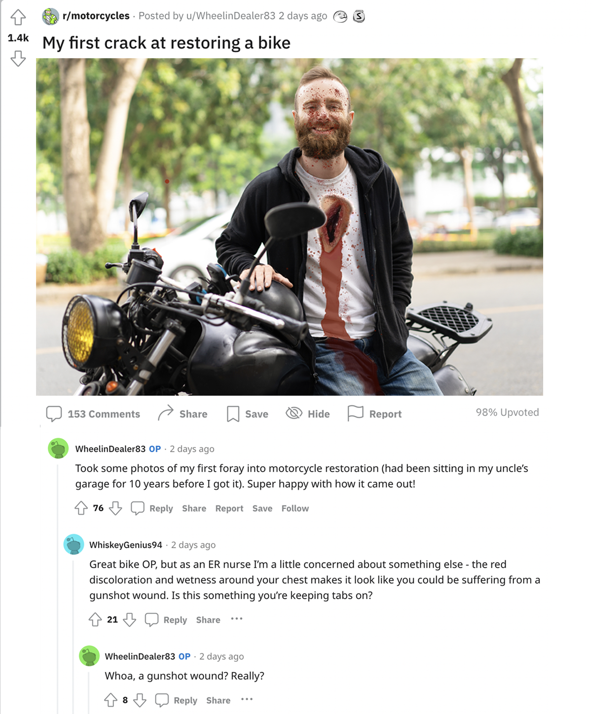 Incredibly Lucky Catch Reddit Users Likely Saved This Man’s Life After