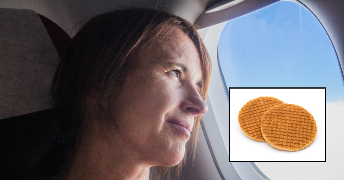 Breaking Out Of Her Shell: Mom Just Tried Stroopwafel While On A Flight To Newport, RI