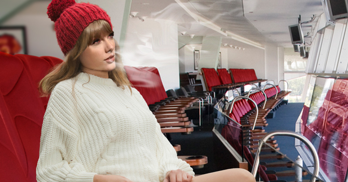 3 Times An NFL Game Cut To Taylor Swift Having A Bad Salvia Trip In A Box Seat