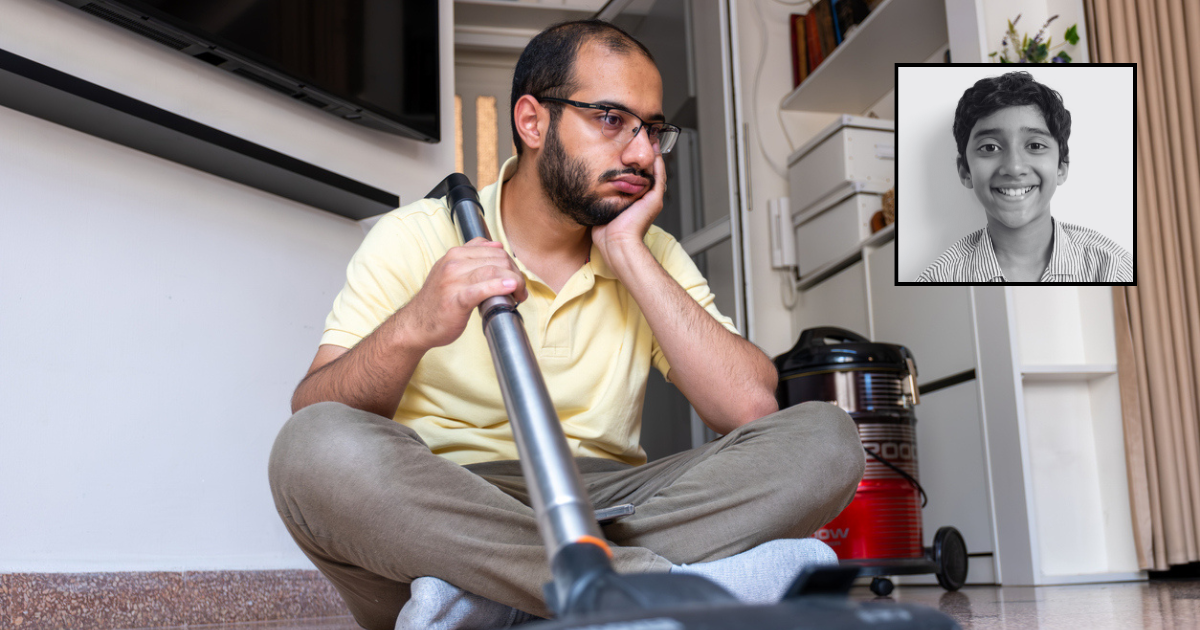 The 5 Stages Of Accepting That You’ve Vacuumed Up Your Son And That He Lives In The Vacuum Now 